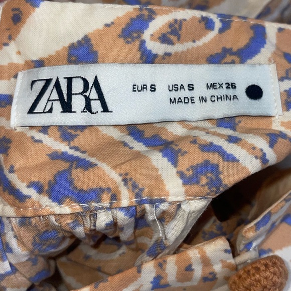 ZARA boho style dress. Comes with rope belt. - Picture 3 of 3